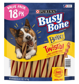 Purina Busy With Beggin' Twist'd Small/Medium Breed Dog Treats, 18 ct. - 1